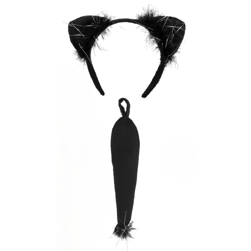 Súprava mačacích uší a chvosta